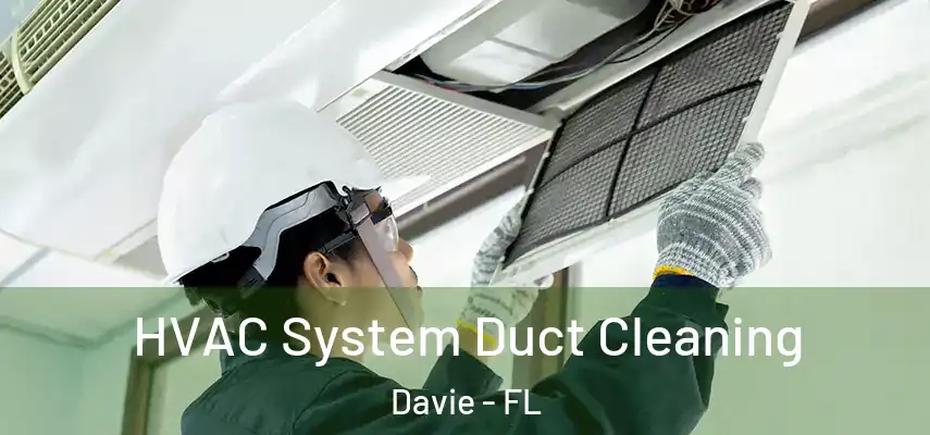  HVAC System Duct Cleaning Davie - FL